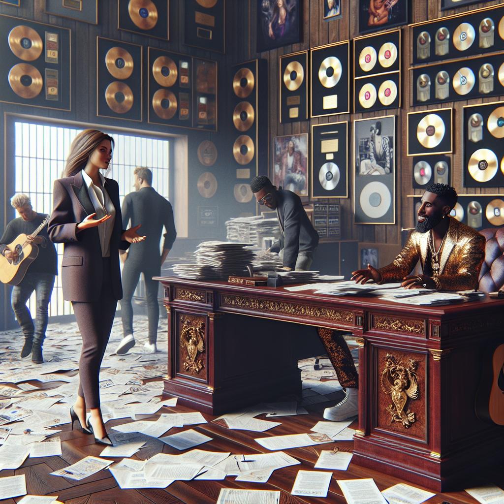 "Music Label Office"