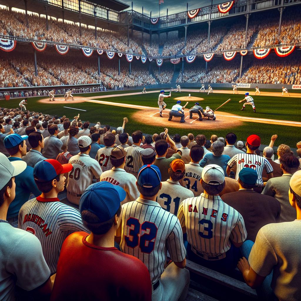 'Baseball Rivalry Atmosphere'