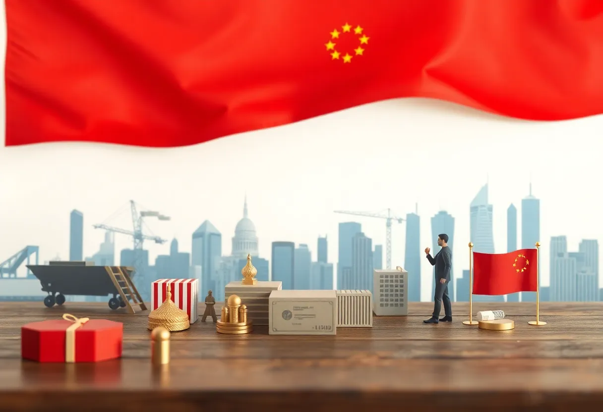 Conceptual image of new economic agency for tariff collection