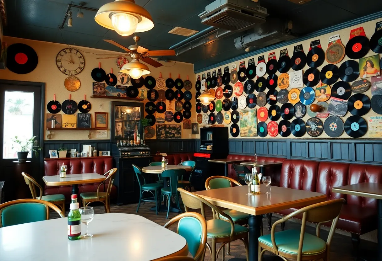 Cozy dining area with vintage decor at Red Ryder Lounge in Plymouth.