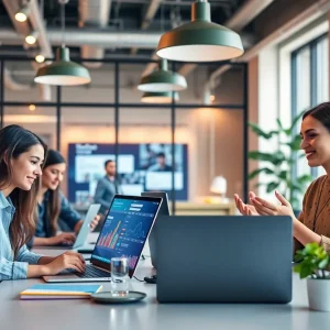 Team collaborating on e-commerce strategies at Digital Silk