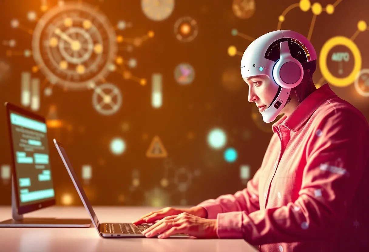 Illustration of Adobe AI tools for digital marketing showcase