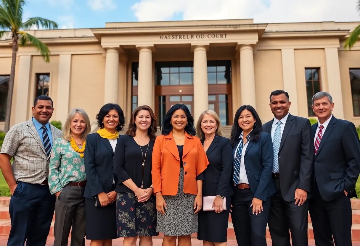 Diverse coalition of attorneys advocating for disaster recovery in Hawaii