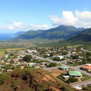 Community members participating in wildfire recovery efforts in Hawaii.