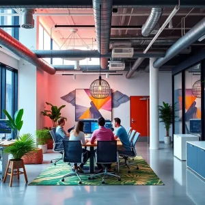 Kobe Digital office in Miami featuring modern design.