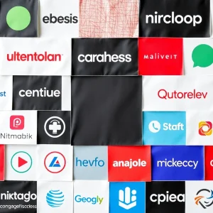 Collage of legacy brands adapting to digital marketing