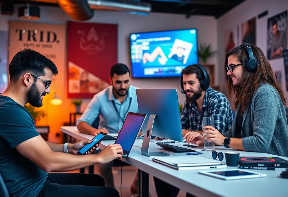 Team collaboration at Secretly Group