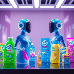 3D digital twins of Unilever products for marketing innovation