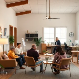 Exterior view of the 23:59 Crisis Diversion Center in Nevada