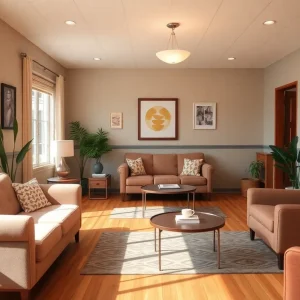 Interior of Hope Haven Women’s Center designed for women's support and safety.