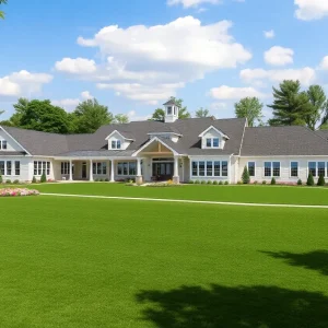 Architectural rendering of the Kalamazoo Country Club renovation.