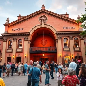 Exterior view of the renovated Kerrytown Concert House in Ann Arbor