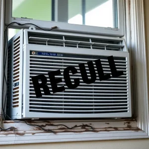 Midea window air conditioner with mold concerns