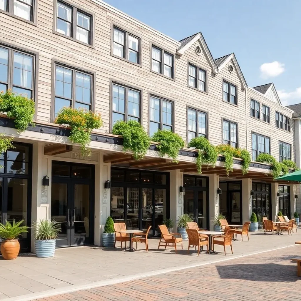 Exterior view of Cambria Hotel & Suites in Plymouth