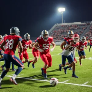 Columbia City Eagles football game against Plymouth Pilgrims/Rockies