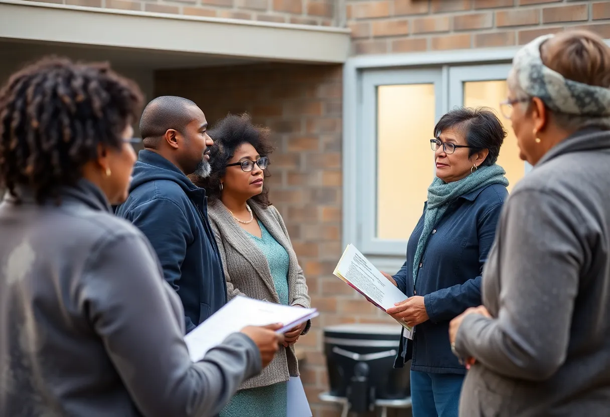 Community event promoting energy assistance in Michigan