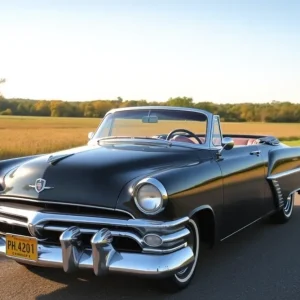 Classic 1953 Plymouth Cranbrook raising awareness for SPG4 in Michigan