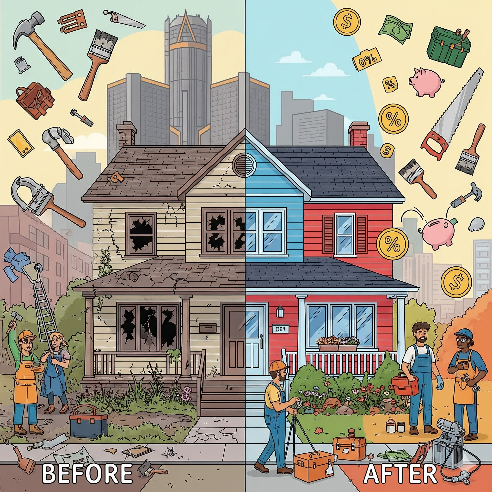 Budget Detroit Home Remodeling Tips