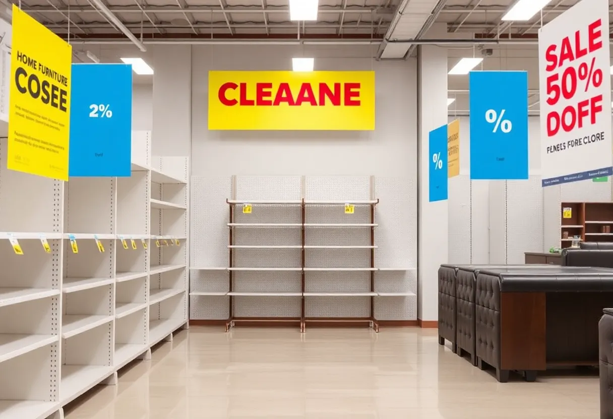 Going out of business sale at At Home Ypsilanti.