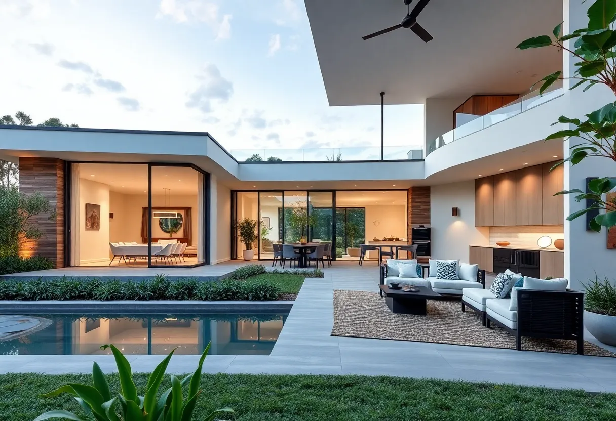 Modern renovated home interior showcasing renovation trends