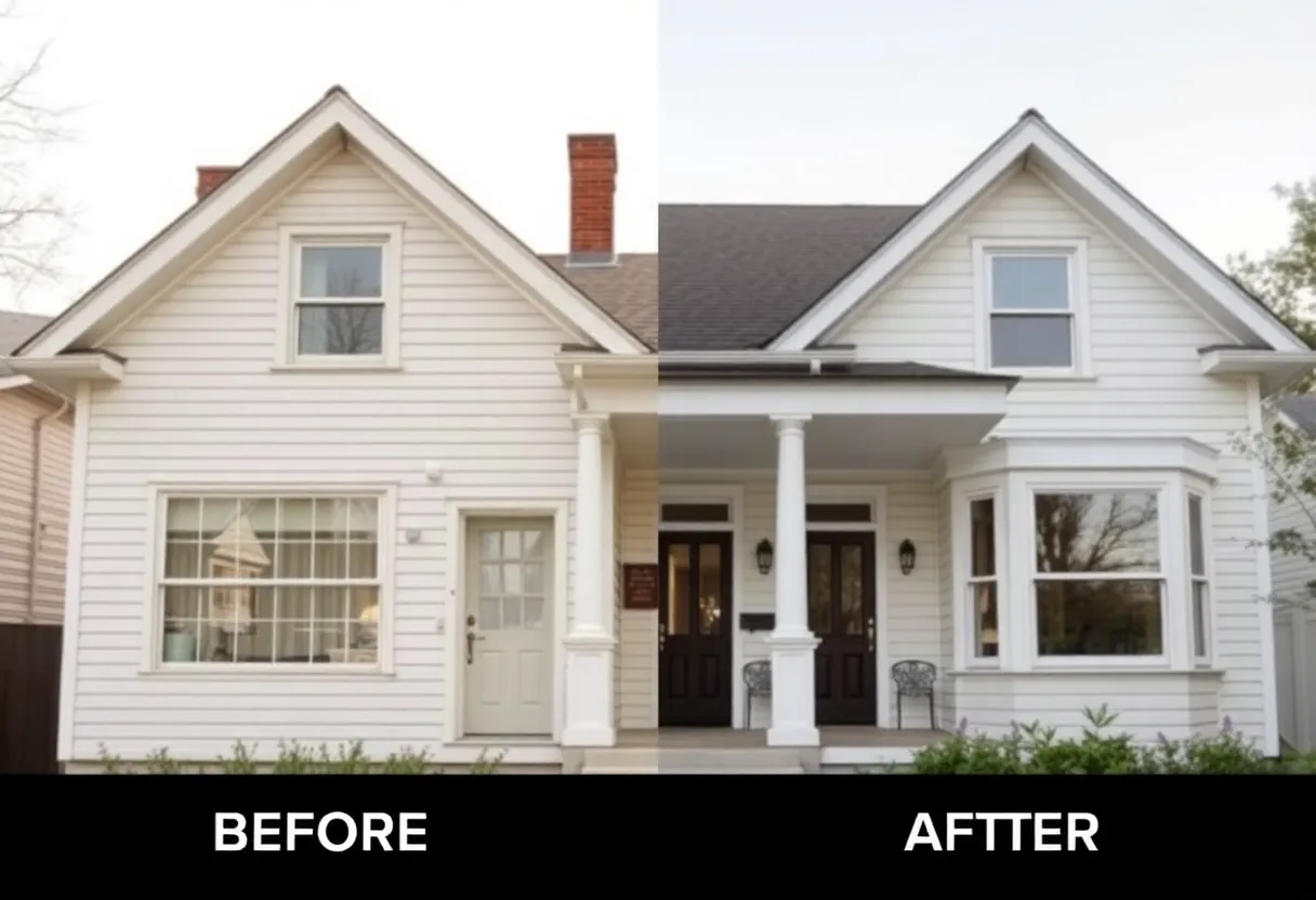 A stunning transformation of a fixer-upper home illustrating renovation success.