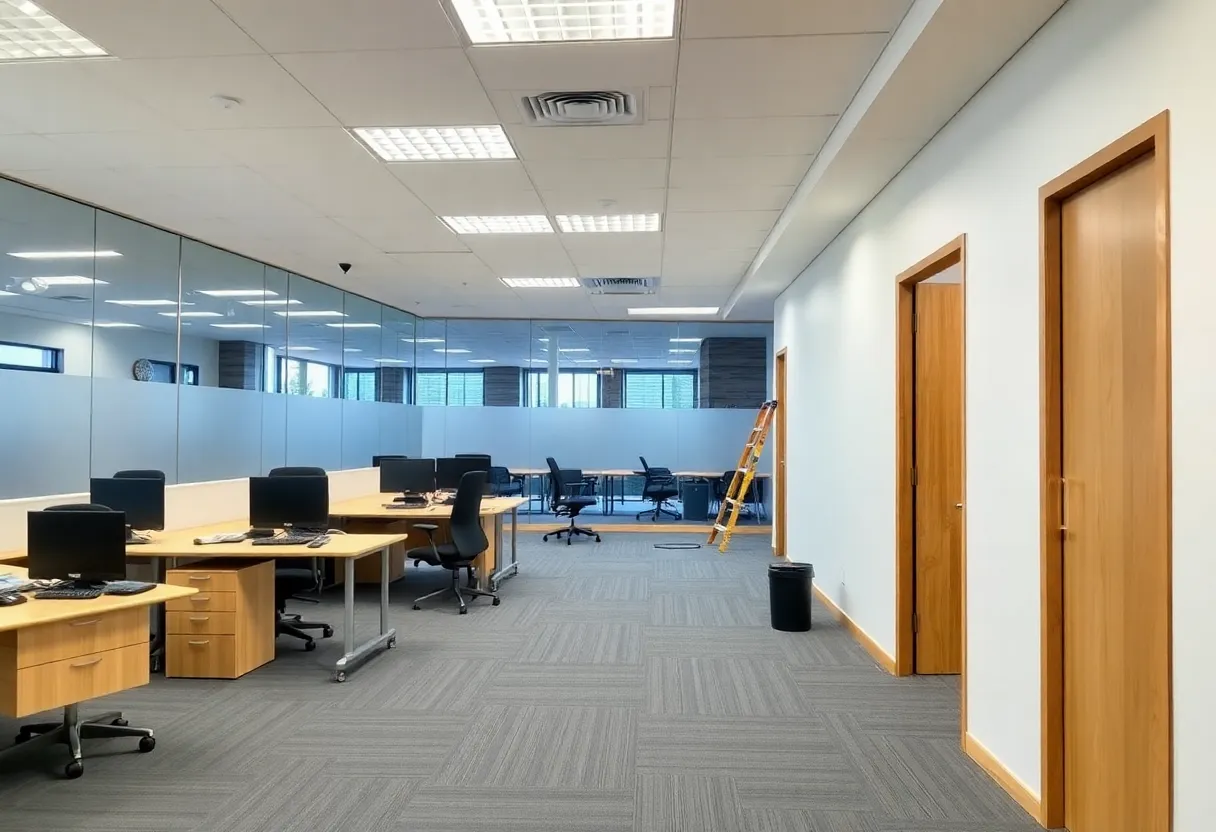 Renovation of the Detroit Secretary of State office