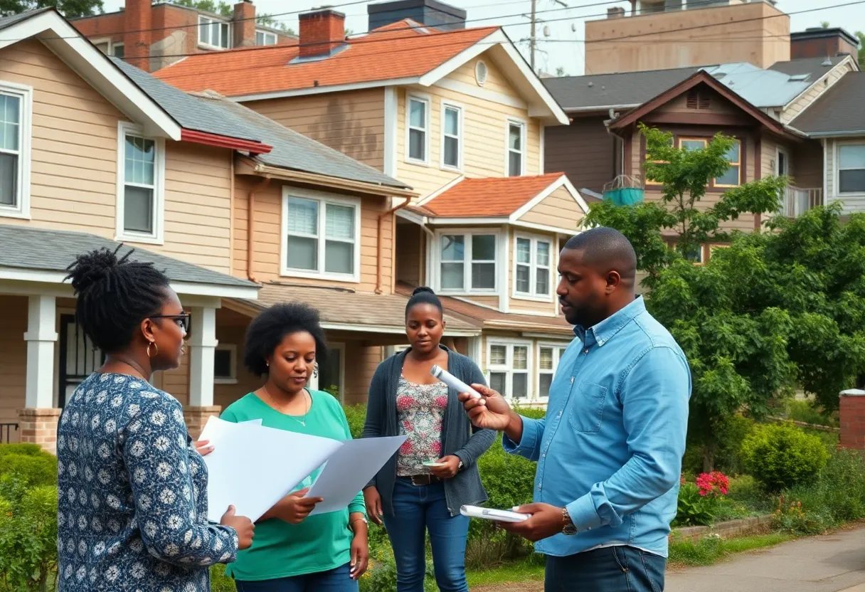 Community discussion on urban renovation in District 6