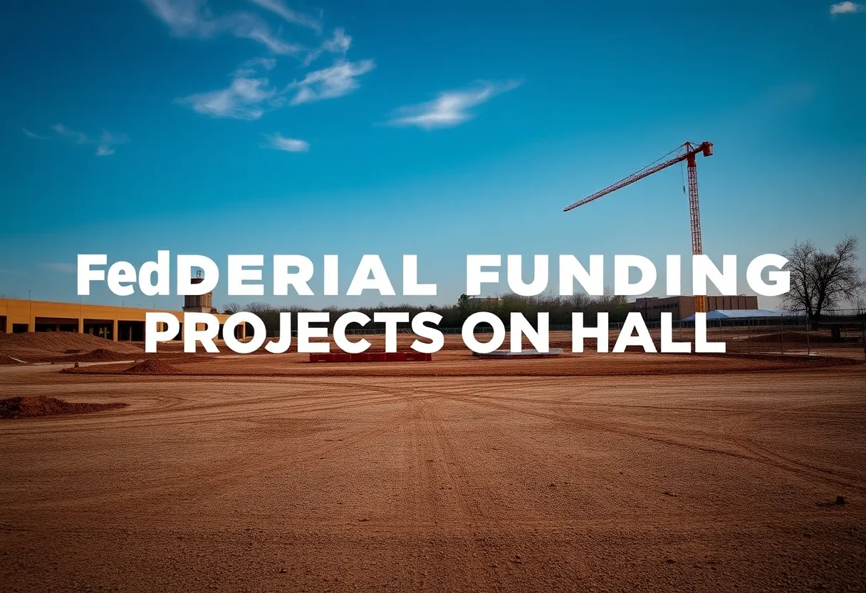 Construction site in Michigan affected by funding freeze