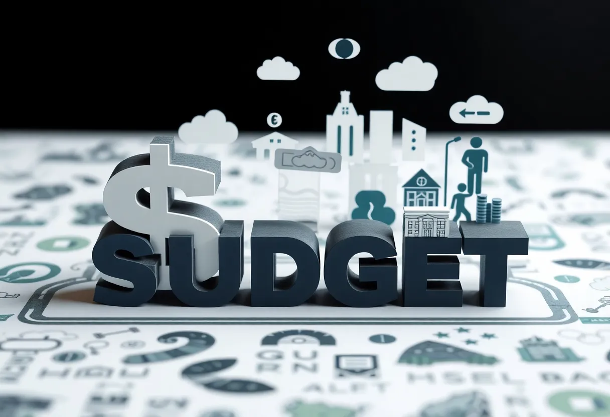 Illustration of Michigan's budget allocation for 2026 showing community services.