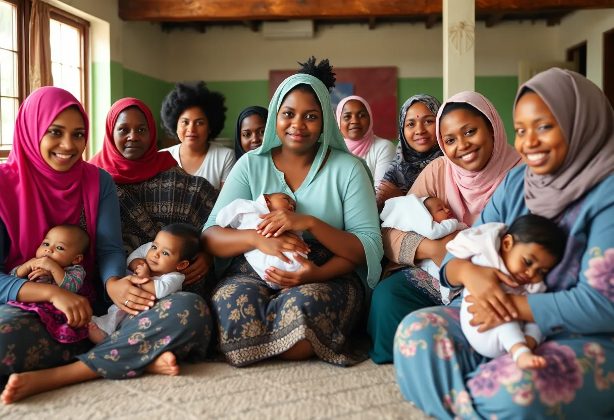 Mothers with infants receiving support through the Rx Kids program