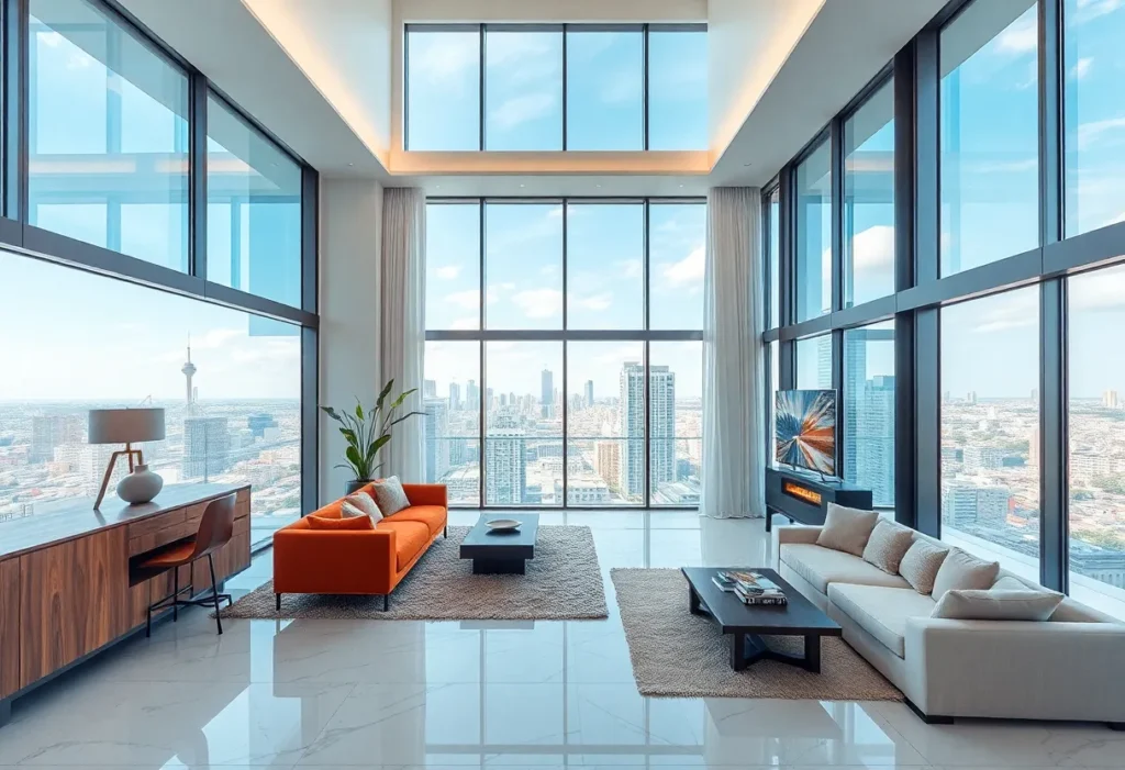 Death Notices A beautifully renovated luxury home featuring contemporary architecture and design.