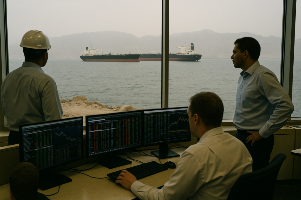 Oil Prices Decline Amid Increased Tanker Traffic in Strait of Hormuz