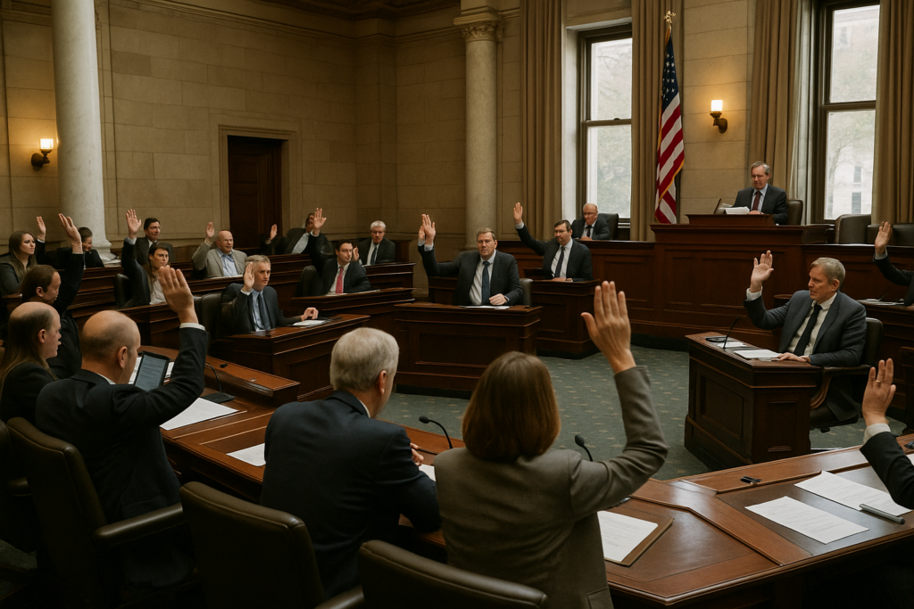 Plymouth Senators Vote on Iran War Powers Resolution