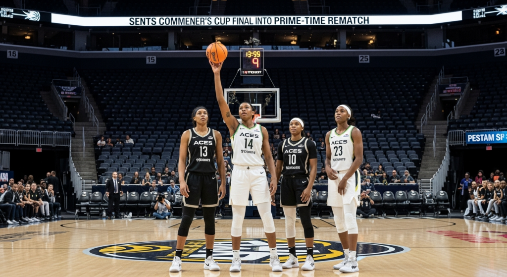 WNBA Commissioner’s Cup Final Features Rematch Between Aces and Liberty