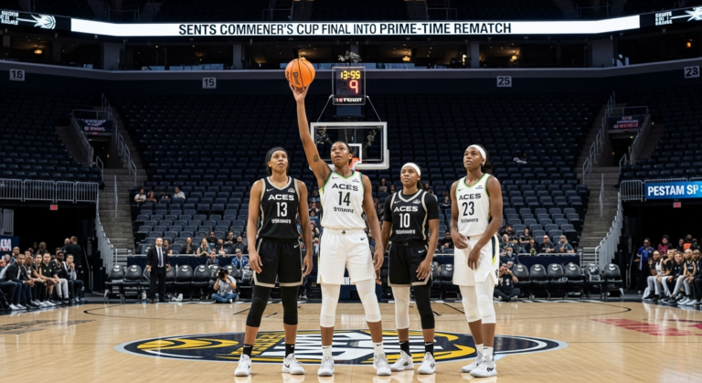 WNBA Commissioner’s Cup Final Features Rematch Between Aces and Liberty