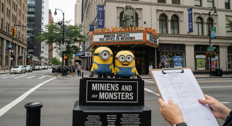 Animated 'Minions and Monsters' Dominates July Fourth Box Office Weekend
