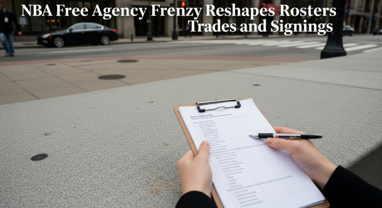 NBA Free Agency Frenzy Reshapes Rosters Amidst Trades and Signings