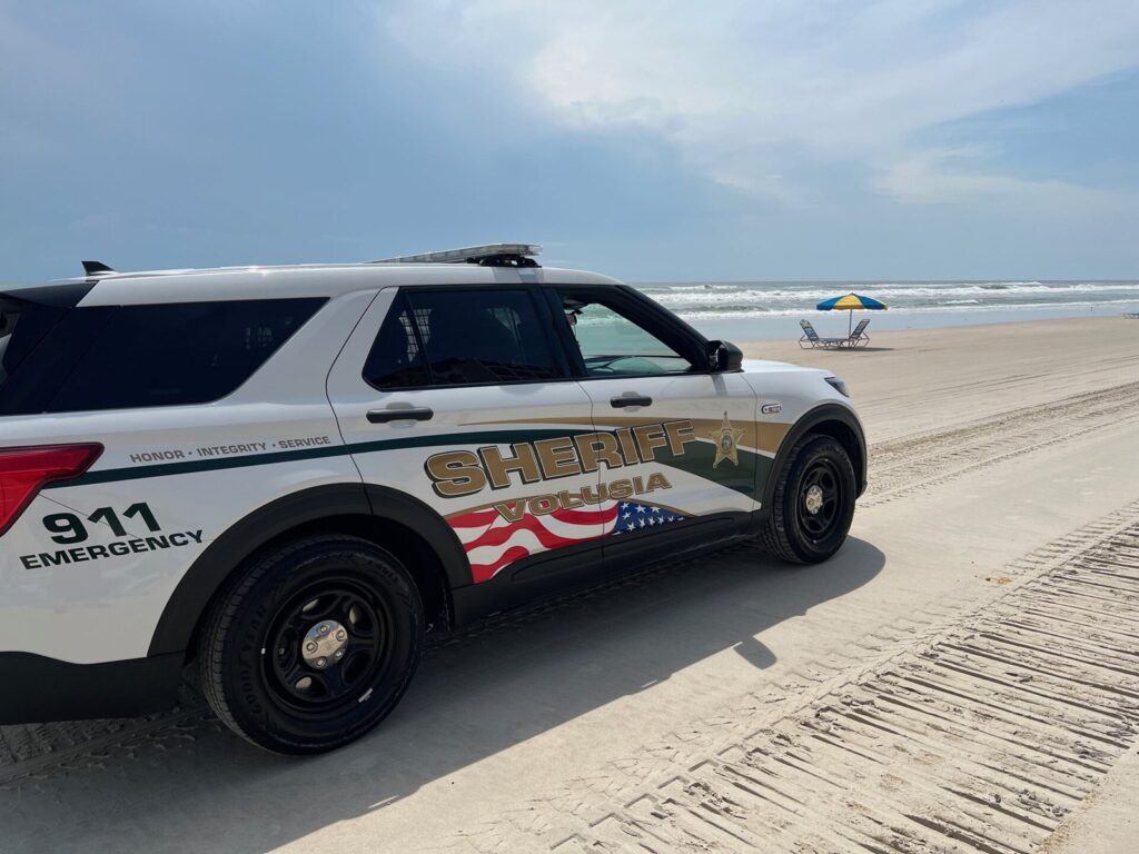 Sheriff patrol SUV parked on a roadside